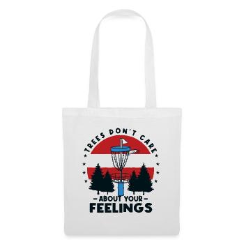 Lecteur Trees Disc Golf - Sac en tissu - blanc - Devant