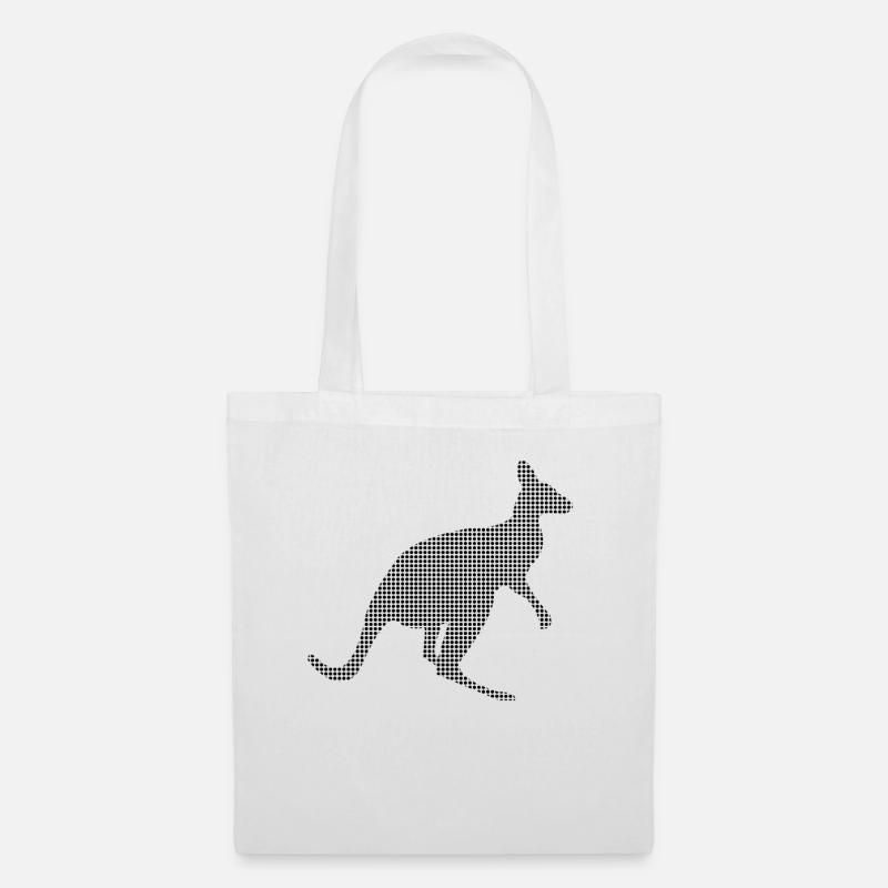 Kangaroo - Tote Bag - white