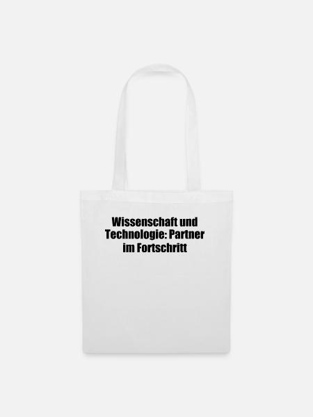 Wissenschaft - Wissenschaft und Technologie: - Stoffbeutel - Weiß