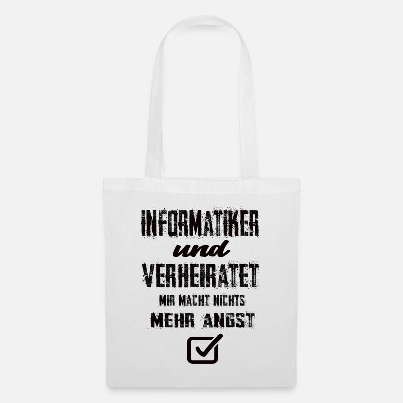 Informatiker - Stoffbeutel - Weiß