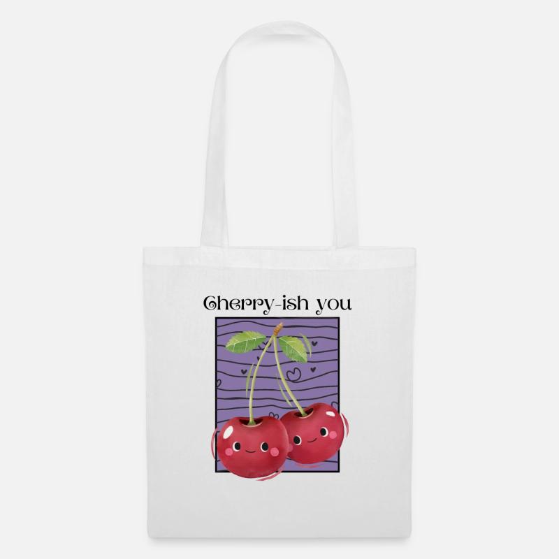 Cherry-ish You - Stoffbeutel - Weiß