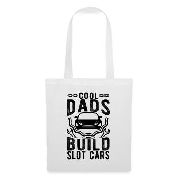 Cool Dads Build Slot Cars Slot Car Racing - Sac en tissu - blanc - Devant