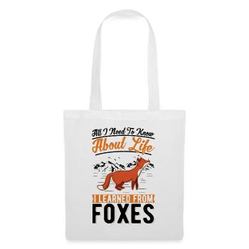 Fox Gift Red Fox - Tote Bag - white - Front