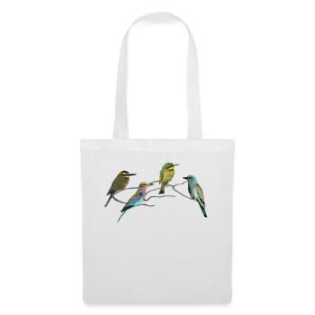 Bee-eaters - Hounds - Birds in Africa - Tote Bag - white - Front