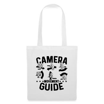 Camera Movement Guide Cameraman Camera Operators - Tote Bag - white - Front