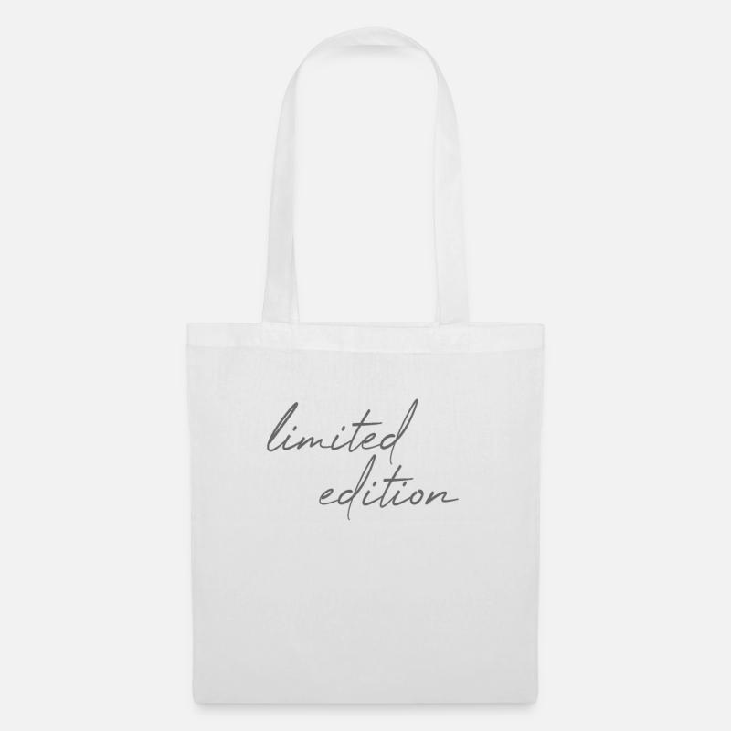 limited edition - Stoffbeutel - Weiß