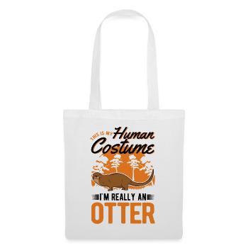 Otter Human CostumeOtter Sea Otter - Tote Bag - white - Front