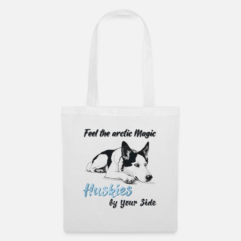 Husky Magic - Stoffbeutel - Weiß