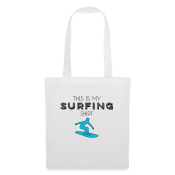 Chemise de surf - Sac en tissu - blanc - Devant