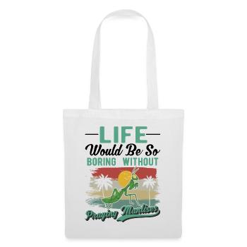 Mante religieuse Cadeau Mante Mante Mante Mante Mante Mante - Sac en tissu - blanc - Devant