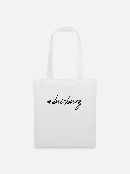 Duisburg - Stoffbeutel - Weiß