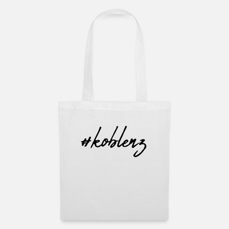 Koblenz - Stoffbeutel - Weiß