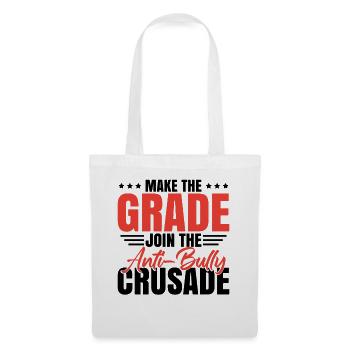 Rejoignez la croisade anti-intimidation - Sac en tissu - blanc - Devant