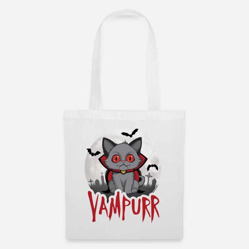 Vampurr - Stoffbeutel - Weiß