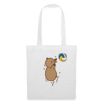 Volleyball Kiwi Bird and Fruit - Tote Bag - white - Front