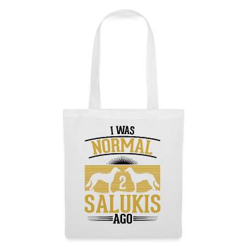 Saluki Dog Persian Greyhound - Tote Bag - white - Front