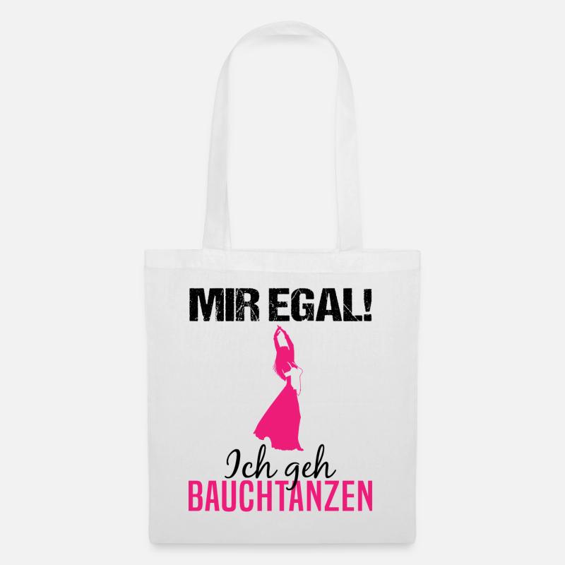 Bauchtanzen - Einfach und Direkt - Stoffbeutel - Weiß