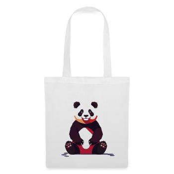 Panda Bear Drawing Cute Panda Animal Design - Tote Bag - white - Front