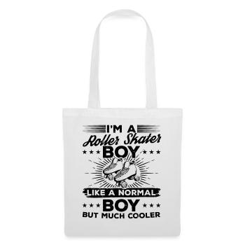 I'm A Roller Skater Boy Like A Normal Boy But Much - Tote Bag - white - Front
