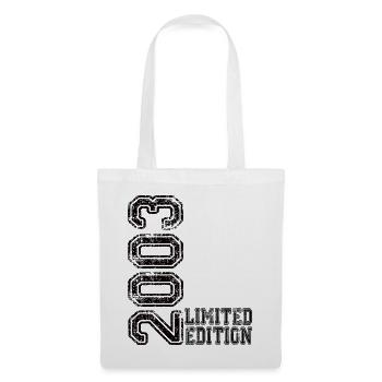 Édition limitée 2003 - Sac en tissu - blanc - Devant