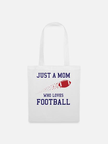 Football Mama Highlight - Stoffbeutel - Weiß
