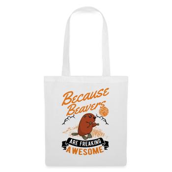 Beaver Gift Beaver Dam - Tote Bag - white - Front