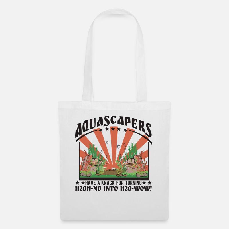 Aquascaper wow! - Stoffbeutel - Weiß
