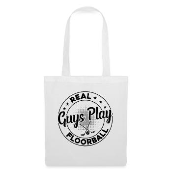 Real Guys Play Floorball - Unihockey Floorball Pla - Tote Bag - white - Front