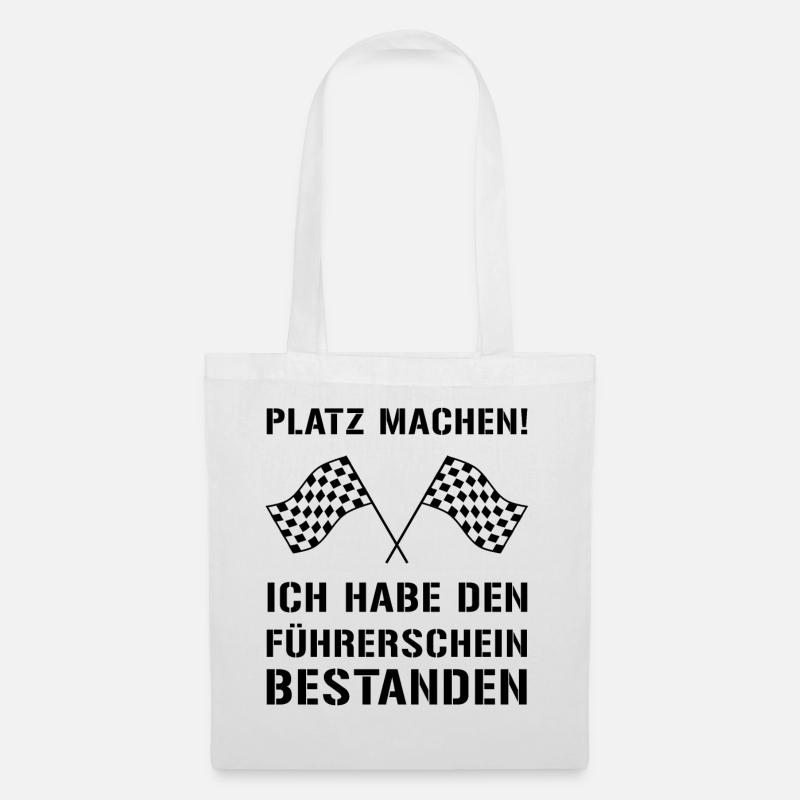 Führerschein Weg frei! - Stoffbeutel - Weiß