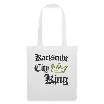 Karlsruhe City King - Stoffbeutel - Weiß - Vorne