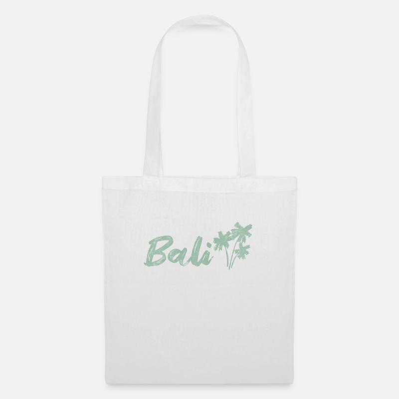 Bali - Stoffbeutel - Weiß