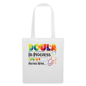 Doula Travailleuse à la naissance Doula étudiante - Sac en tissu - blanc - Devant