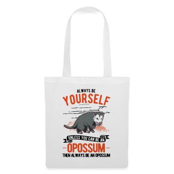 Opossum Gift Possum Marsupial - Tote Bag - white - Front