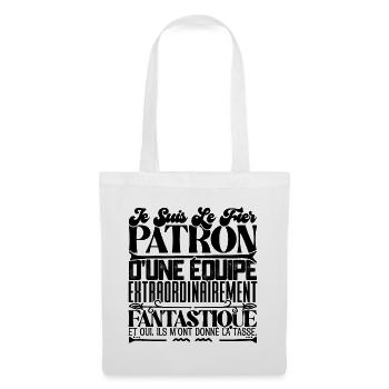 Proud of an Amazing Team Funny Job - Tote Bag - white - Front