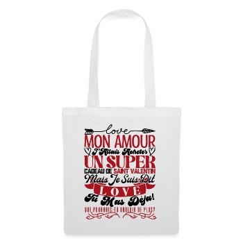 Couple.love Valentine's Day gift couple in love - Tote Bag - white - Front