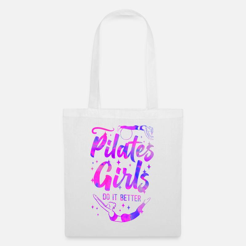 Pilates Instructor Teacher Pilates - Stoffbeutel - Weiß