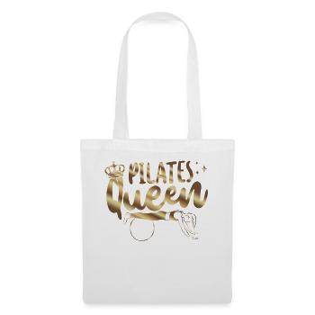 Pilates Instructor Teacher Queen - Stoffbeutel - Weiß - Vorne