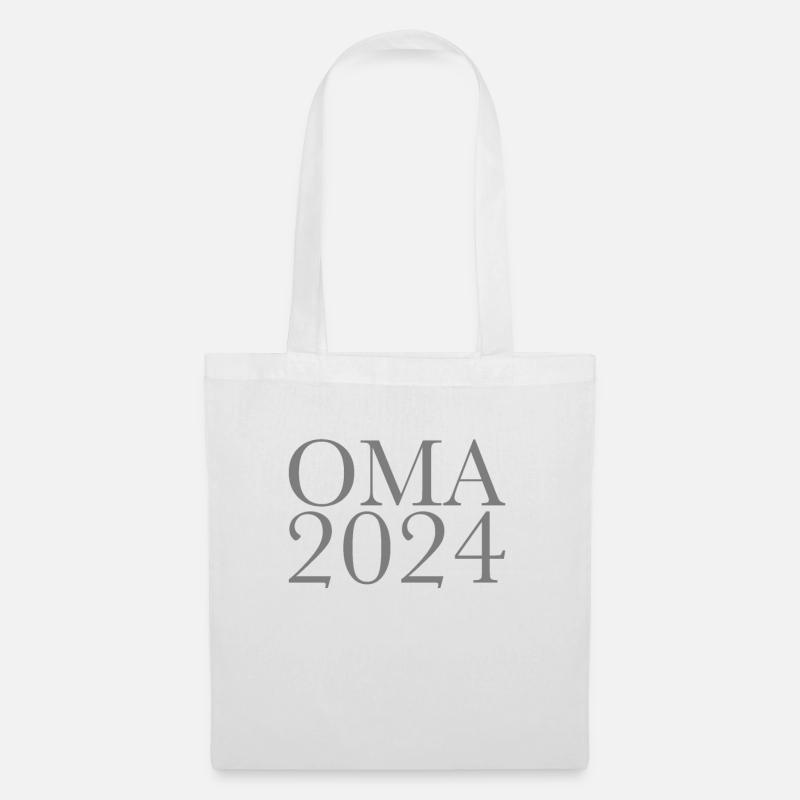 Oma 2024 - Stoffbeutel - Weiß