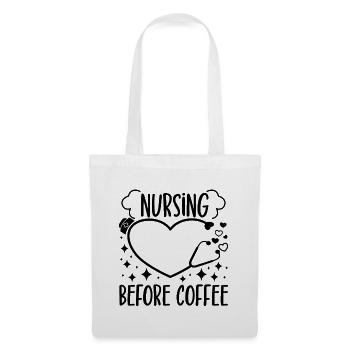CNA Nursing Certified Nurse Assistant Life Gifts - Stoffbeutel - Weiß - Vorne