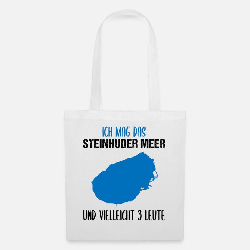 Steinhuder Meer & 3 Leute - Stoffbeutel - Weiß