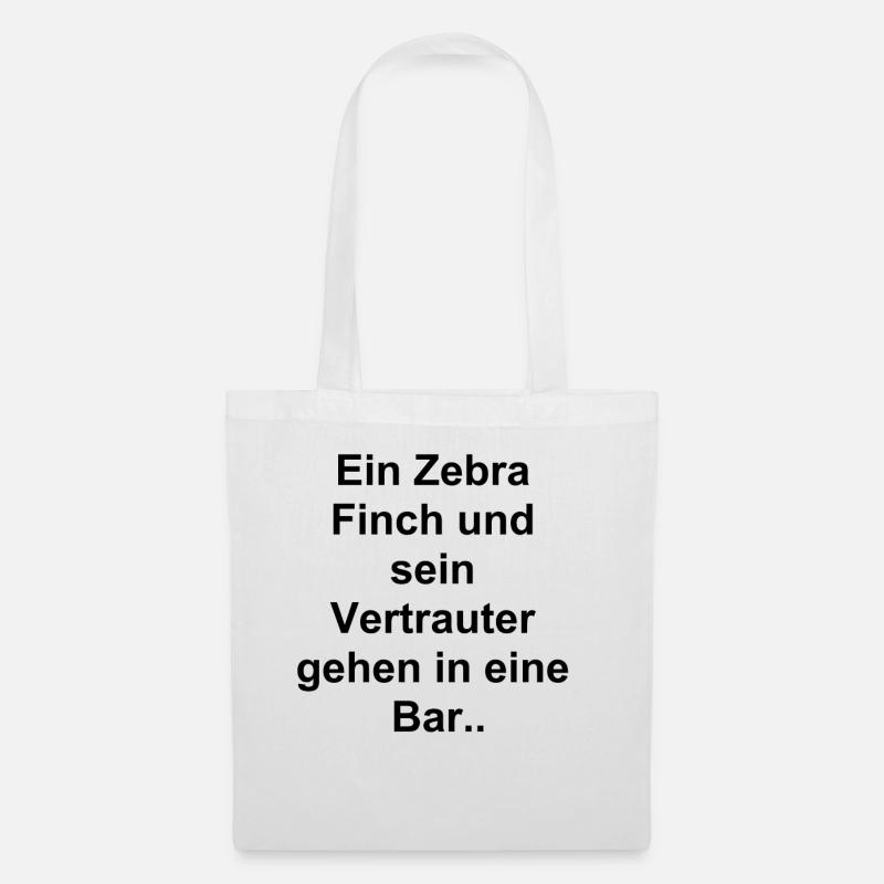 Vertraute Freunde Geschenk - Stoffbeutel - Weiß