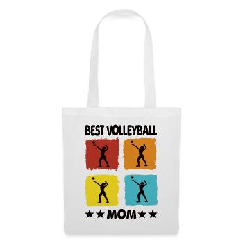 Best Volleyball Mom - Tote Bag - white - Front