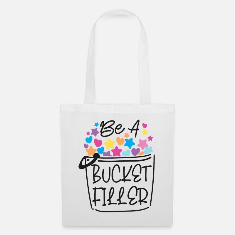 School Counselor Be A Bucket - Stoffbeutel - Weiß