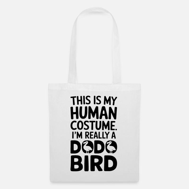 Dodo Spruch Dodo Vogel Lustiges Dodo Geschenk - Stoffbeutel - Weiß