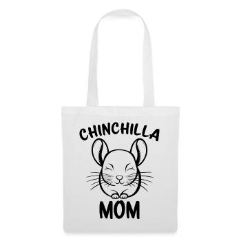 Chinchilla disant maman drôle Chinchilla cadeau - Sac en tissu - blanc - Devant