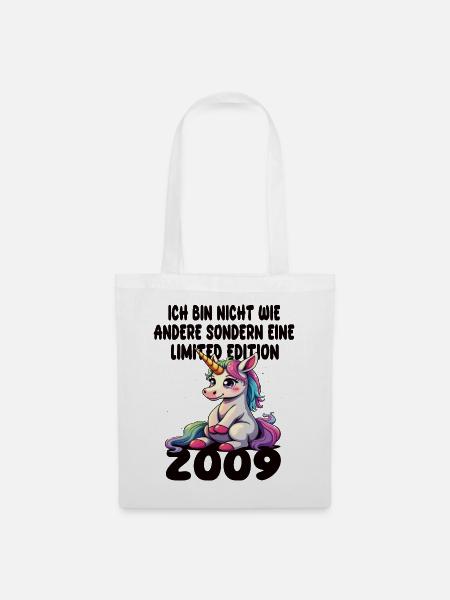 Limited Edition 2009 Geburtstag 2009 Geboren - Stoffbeutel - Weiß