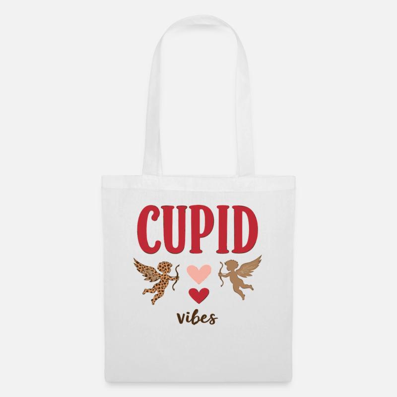 Romantisches Valentinstag Liebe & Valentinstag - Stoffbeutel - Weiß