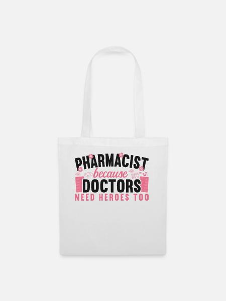 Pharmacy Tech Technician - Stoffbeutel - Weiß