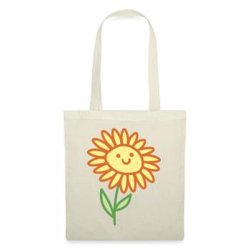 Sonnenblume - Stoffbeutel - Natur - Vorne