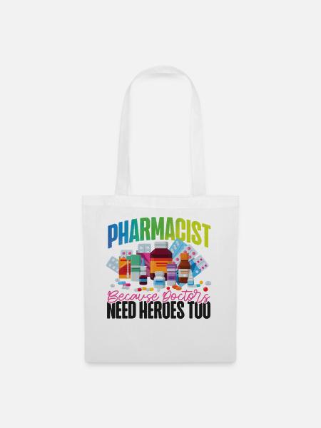 Pharmacy Tech Technician - Stoffbeutel - Weiß